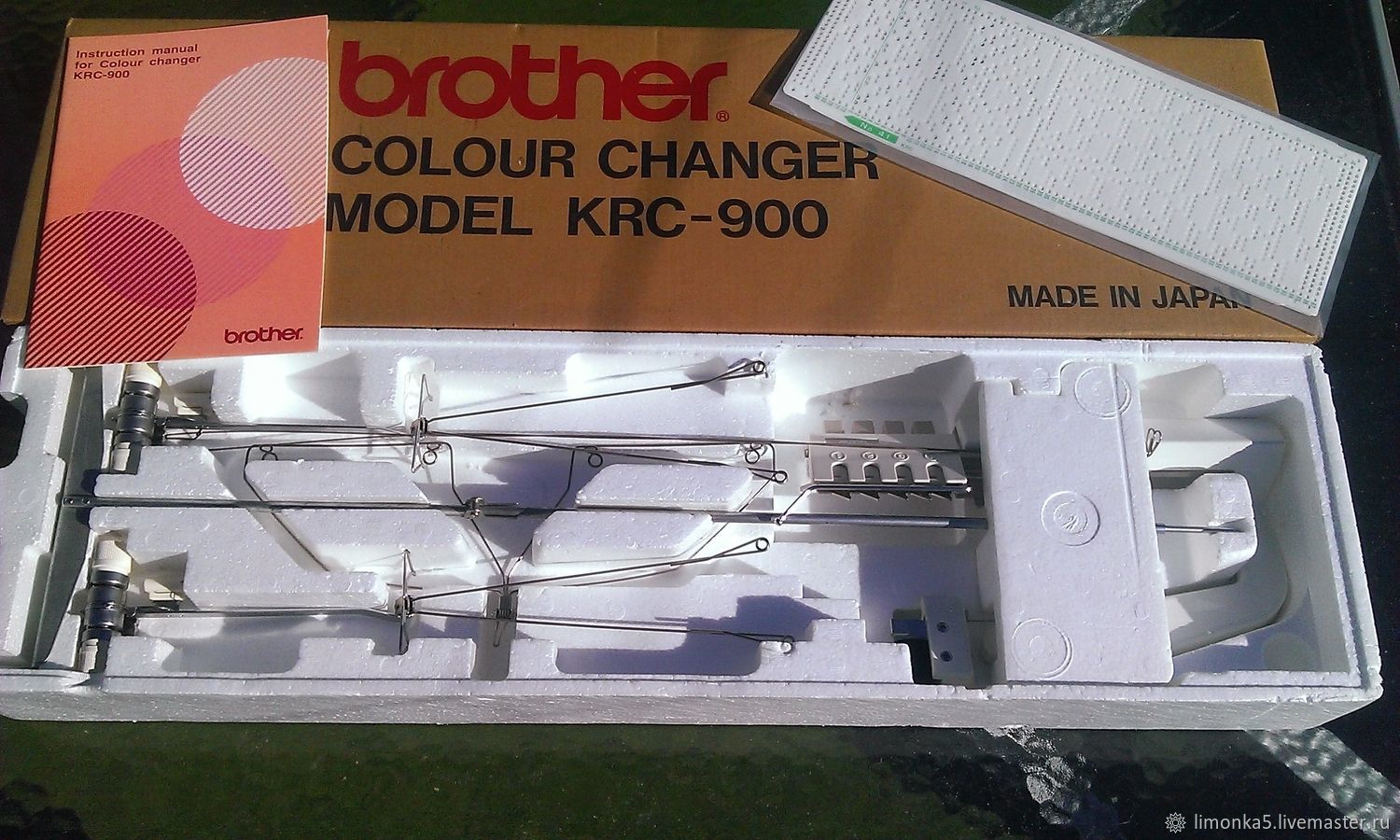 Двухфонтурный сменщик цвета Brother KRC-900,colour changer купить в  интернет-магазине Ярмарка Мастеров по цене 12554.07 ₽ – DG5UZRU |  Инструменты для вязания, Амстердам - доставка по России