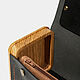 Black handbag with wood LADIES' STEP. Classic Bag. breatley. My Livemaster. Фото №6