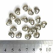 Материалы для творчества handmade. Livemaster - original item Copy of Copy of Metal beads, Beads separating snowflakes. Handmade.