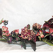 Цветы и флористика handmade. Livemaster - original item Букет "Пандола". Цветы из шелка, цветы из ткани.. Handmade.