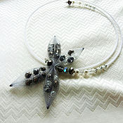Украшения handmade. Livemaster - original item Choker necklace White night. Handmade.