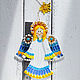 Stained glass interior pendant "Light Angel". Stained glass. Glass & Ceramics by Anekcha (Anekcha). My Livemaster. Фото №4