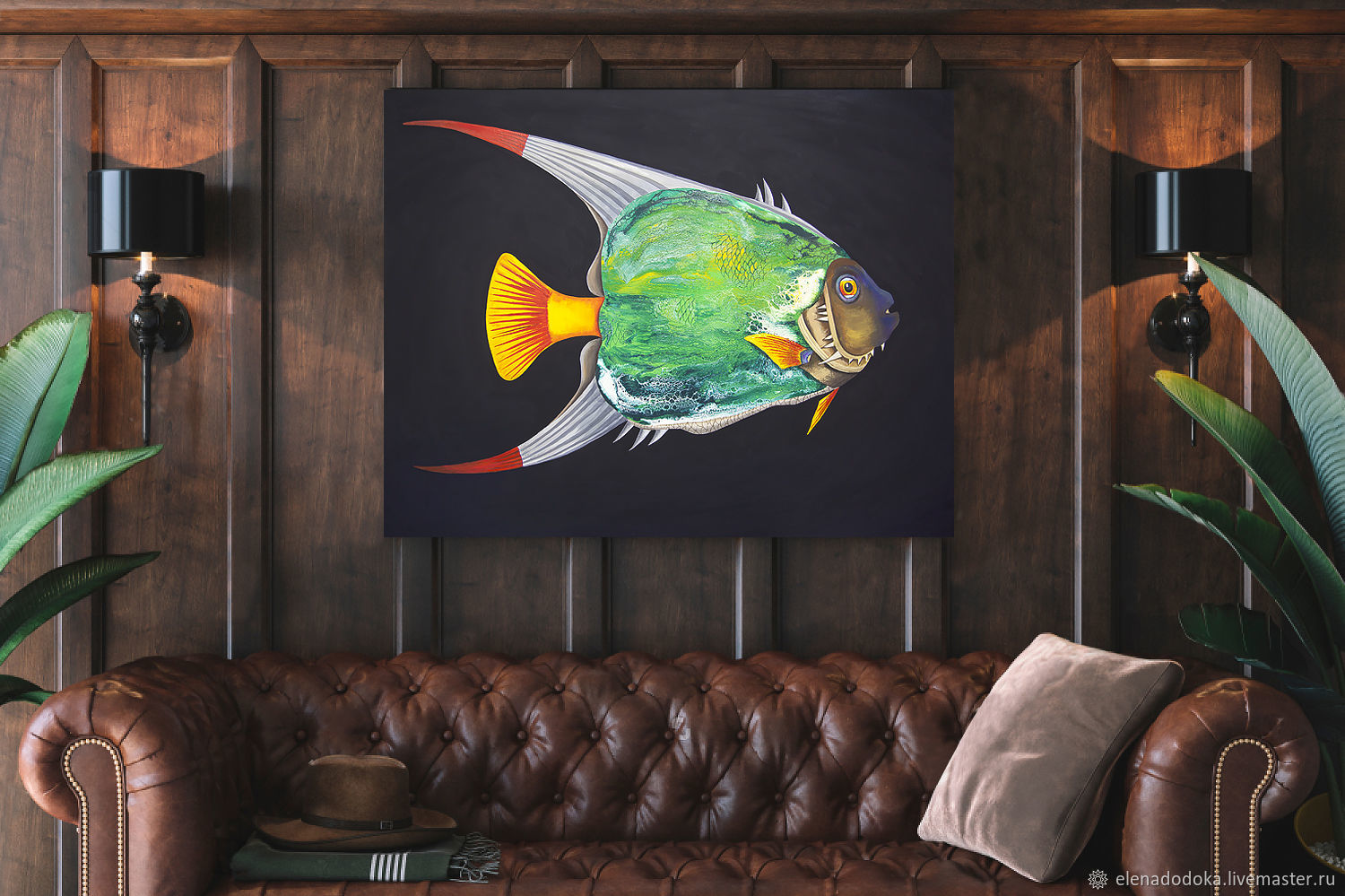 Полотно рыба. Интерьер с рыбками. Интерьерная картина рыбы. Картины с рыбами в интерьере. Рыбы в интерьерной живописи.
