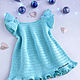 baby dress crochet. Master class PDF. Dress CAPRICE. Knitting patterns. babyshop. Online shopping on My Livemaster.  Фото №2