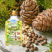 Givitsa of pine 10% on pine nut oil of a cold extraction