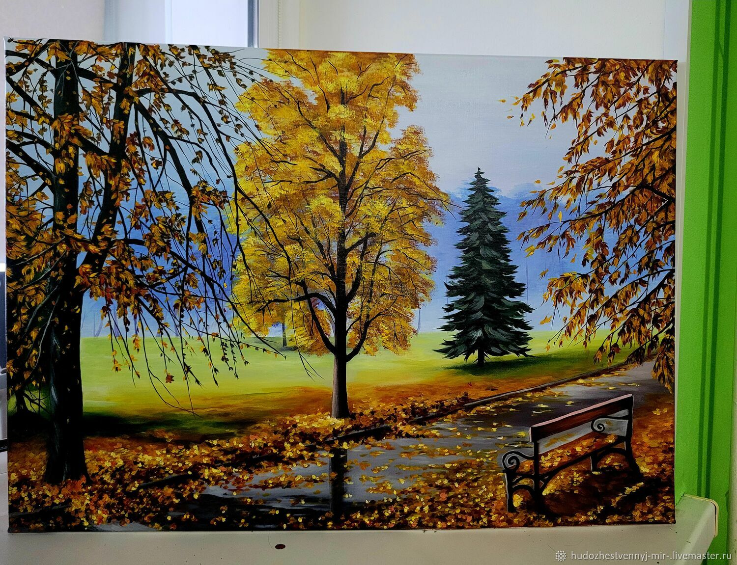 Остроухов картины осень. Картина Левитана Золотая осень.