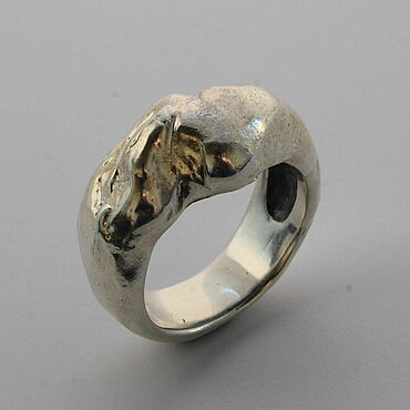 Украшения ручной работы. Ярмарка Мастеров - ручная работа Кольцо "Капля воды". Handmade.