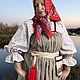 Русский сарафан и рубаха "Полина", Народные костюмы, Борское,  Фото №1