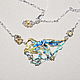  ' Blue bird wing'. Necklace. LAVAL. Online shopping on My Livemaster.  Фото №2