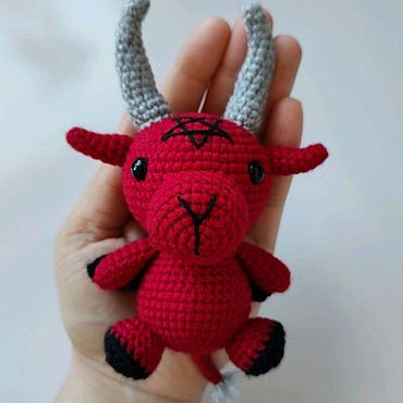 Goat crochet pattern козлик козел схема вязания крючком мк