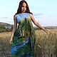 Felted dress 'Native spaces', Dresses, Verhneuralsk,  Фото №1
