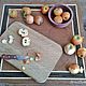 Food for dollhouse - Board with apples for dollhouse miniature. Doll food. MiniDom (Irina). My Livemaster. Фото №5