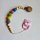Holder for pacifier. Baby pacifier. ANUSHKA. Online shopping on My Livemaster.  Фото №2
