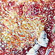 Картина, женский портрет, миниатюра "Осенний сон о весне", Картины, Астрахань,  Фото №1
