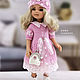 Clothes for Paola Reina and little darling. Delicate pink set. Clothes for dolls. DeSouris (desouris). My Livemaster. Фото №4