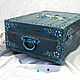 Order 'Blue Lagoon' Large wooden chest, locker,box. Helena Shelk (alenamasterrnd). Livemaster. . Storage Box Фото №3