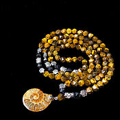 Фен-шуй и эзотерика handmade. Livemaster - original item Tiger Eye Rosary 108 b.. Handmade.