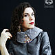 Gorget and earrings 'Princess'. Collar with mink. Jewelry Sets. Tatyana's day (tataday). My Livemaster. Фото №6