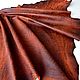 Genuine leather brick Bark (dark) 0,85 mm. Leather. tarzderi. My Livemaster. Фото №4