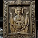 Резная Икона из дерева - Неупиваемая Чаша, Иконы, Владимир,  Фото №1