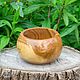 Wooden vase-candy bowl made of elm wood. V11, Plates, Novokuznetsk,  Фото №1