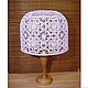 Lace lamp shade for floor lamp or table lamp, crocheted, Floor lamps, Moscow,  Фото №1