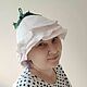 Women's felted hat for bath and sauna Gentle Rose, Caps, Kemerovo,  Фото №1