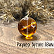 Beads ball 18mm made of natural Baltic amber cognac color. Beads1. LUXAMBER. Online shopping on My Livemaster.  Фото №2