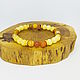 Bracelet with yellow calcite and agate. Bead bracelet. Selberiya shop. Online shopping on My Livemaster.  Фото №2
