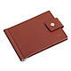 Order Standart money clip (sand, brown, black, red). EZCASE - Leather Design Studio. Livemaster. . Clamps Фото №3