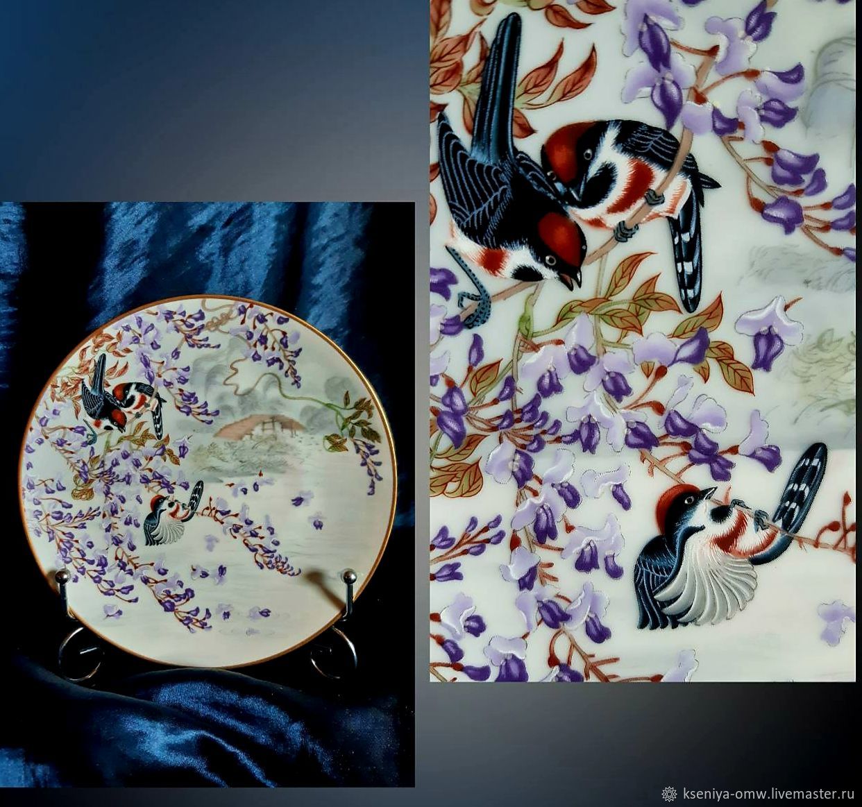 Винтаж: Коллекционные ДЕКОРАТИВНЫЕ ТАРЕЛКИ Япония купить в интернет ...