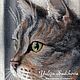 Картина пастелью "Кот у окна". Картины. BukSad. Интернет-магазин Ярмарка Мастеров.  Фото №2