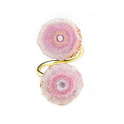 Украшения handmade. Livemaster - original item Rose Quartz Ring, Rose Quartz Ring, Buy Quartz Ring. Handmade.