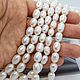 10 PCs. Pearls of nature. Rice approx. 6,5-7 mm (thickness) white (5011). Beads1. VivaBeads. Online shopping on My Livemaster.  Фото №2