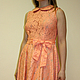 Bright lace dress. Dresses. Gleamnight bespoke atelier. Online shopping on My Livemaster.  Фото №2