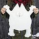 Игрушка подушка белый кот. Мягкие игрушки. FoxAnna Игрушки-подушки от Анны. Ярмарка Мастеров.  Фото №4