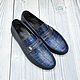 Men's moccasins made of genuine crocodile leather and calfskin!. Moccasins. SHOES&BAGS. Online shopping on My Livemaster.  Фото №2