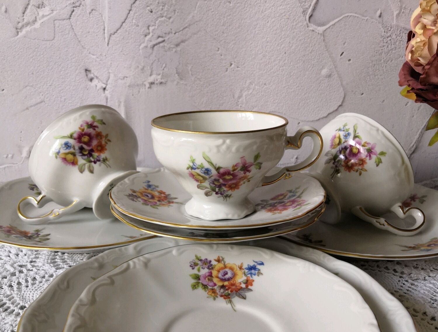 Чайное фарфоровое трио Weimar Германия в интернет-магазине на Ярмарке ...