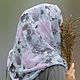 Готовый хиджаб, Бонита "Нежность", трикотаж шифон. Палантины. Art-Djannat. Интернет-магазин Ярмарка Мастеров.  Фото №2