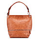 Women's leather bag 'Bella' (red smooth leather), Shopper, St. Petersburg,  Фото №1