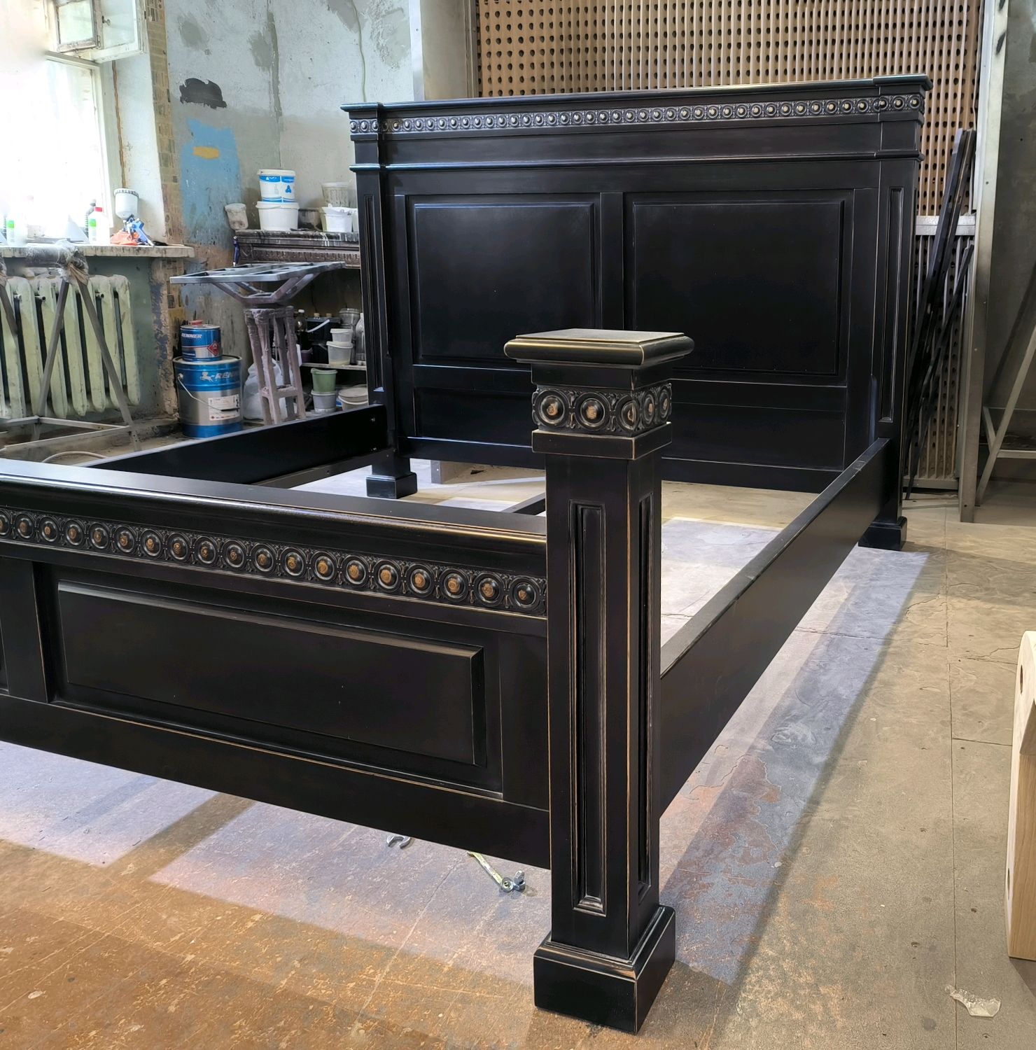 Кровать из массива бука в интернет-магазине Ярмарка Мастеров по цене ...