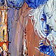 Картина маслом готика, Венеция, диптих "Быть с тобой...". Картины. Логинов Илья (loggy-art). Интернет-магазин Ярмарка Мастеров.  Фото №2
