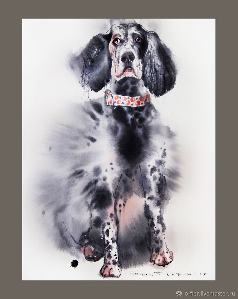 "Гулять!!!Пожалуйста..." картина акварелью. в интернет-магазине на ...