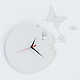 Order Wall clock, metal 'Butterfly'. Decolab. Livemaster. . Watch Фото №3