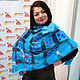 Stole-felted vest 'Domino', Wraps, Moscow,  Фото №1