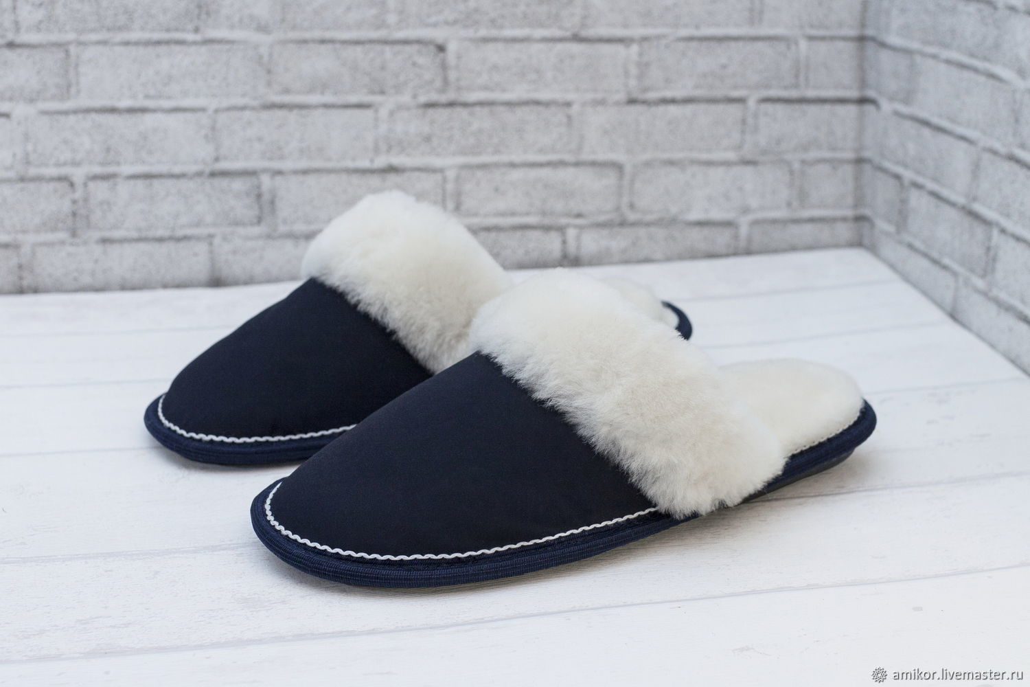 Тапочки из натуральной овчины женские купить в интернет-магазине ...