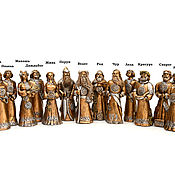Подарки к праздникам handmade. Livemaster - original item Idols of Slavic Gods made of stone. Pantheon of Gods 13 pieces. Art.70012. Handmade.