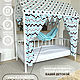 canopy for beds: Textile roof-canopy for a crib house, Canopy for crib, Ekaterinburg,  Фото №1