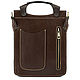 Bergen leather bag (dark brown). Crossbody bag. Russian leather Guild. My Livemaster. Фото №4