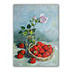 Flower Postcards Set of 13 pcs Flowers Paintings. Gifts for March 8. KapustinaArt. My Livemaster. Фото №5